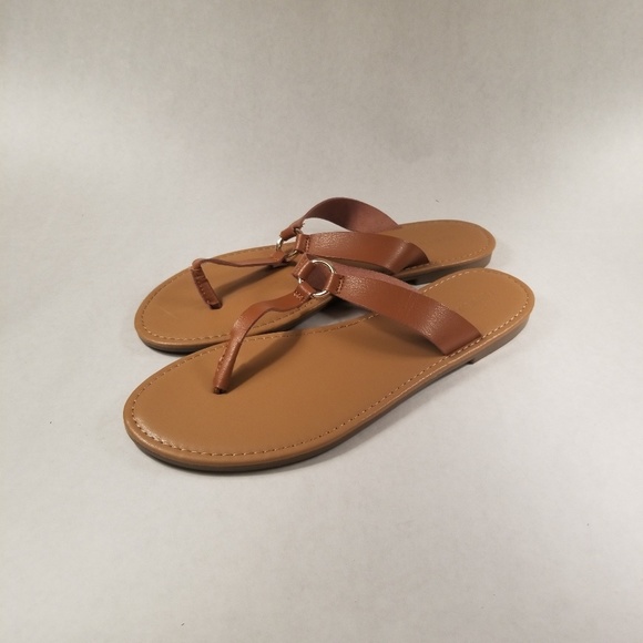 Forever 21 Shoes - Forever 21 Thong Sandals Tan (size 9)